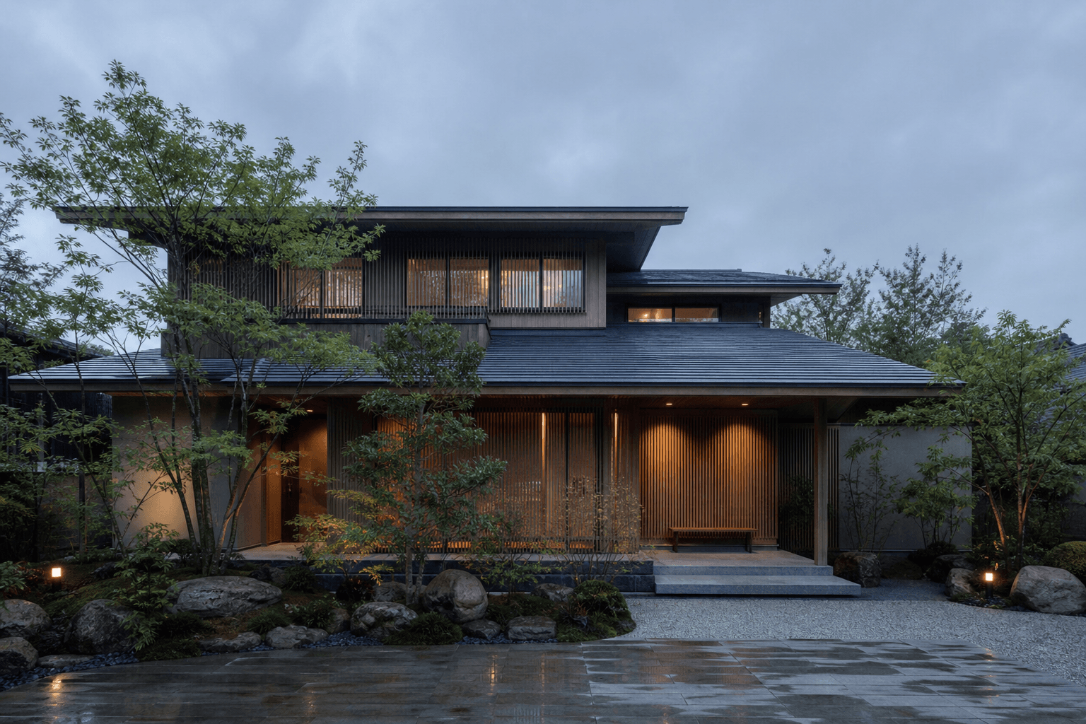 竣工した住宅