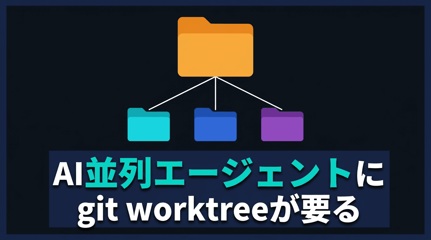 AI並列エージェントにgit worktreeが必要な理由とworktrunkの使い方