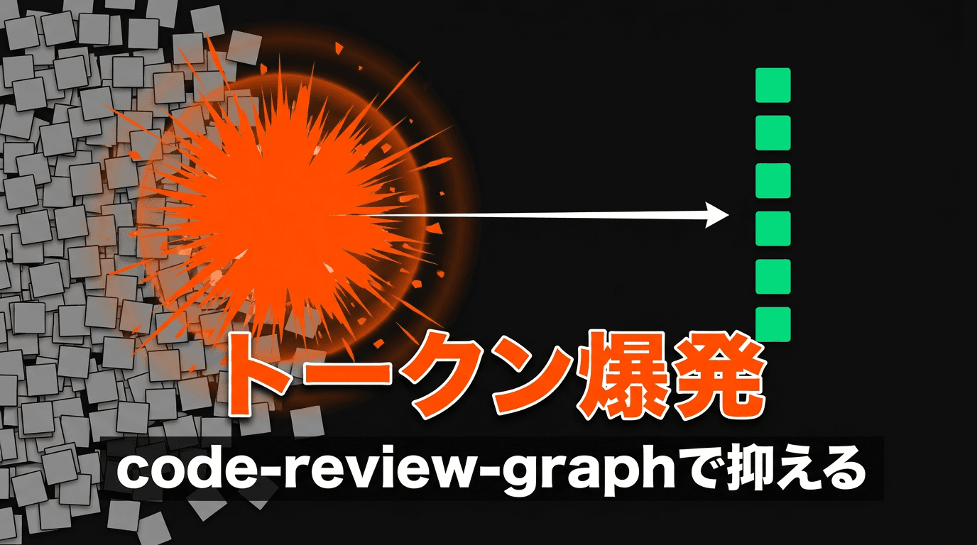 AIコードレビューのトークン爆発をcode-review-graphで抑える